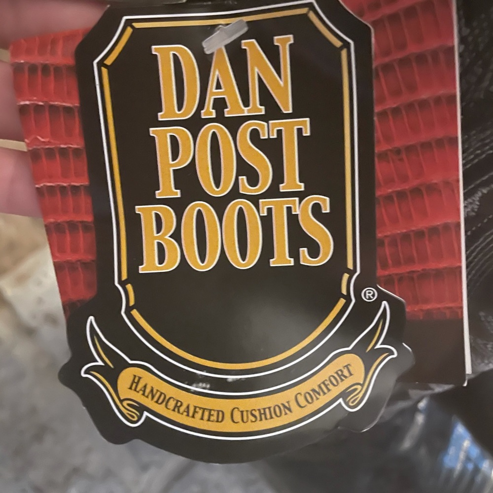Size 13 Dan Post boots black